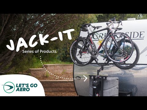 Let's Go Aero Jack It Bike Rack For Travel Trailer Four-IT