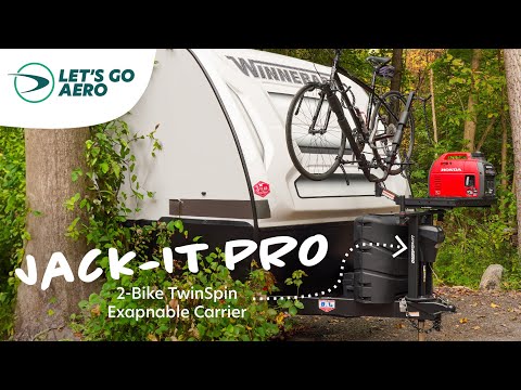 Jack-IT PRO Two Bike TwinSpin Expandable Carrier