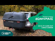 GearSpace Slideout Cargo Carrier - Dark Grey