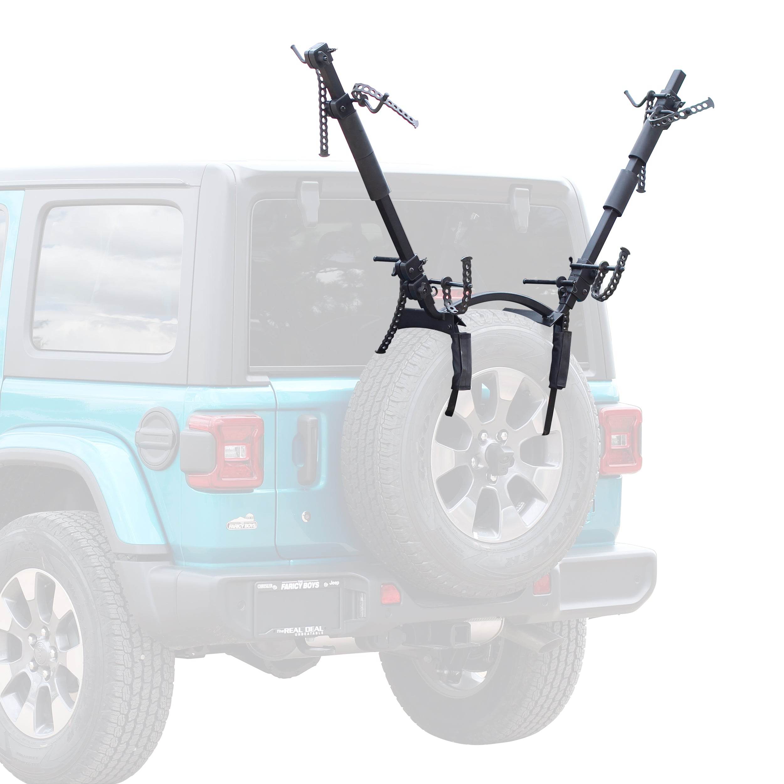 TireBiter 2-Bike Spare Tire Mount - Let's Go Aero