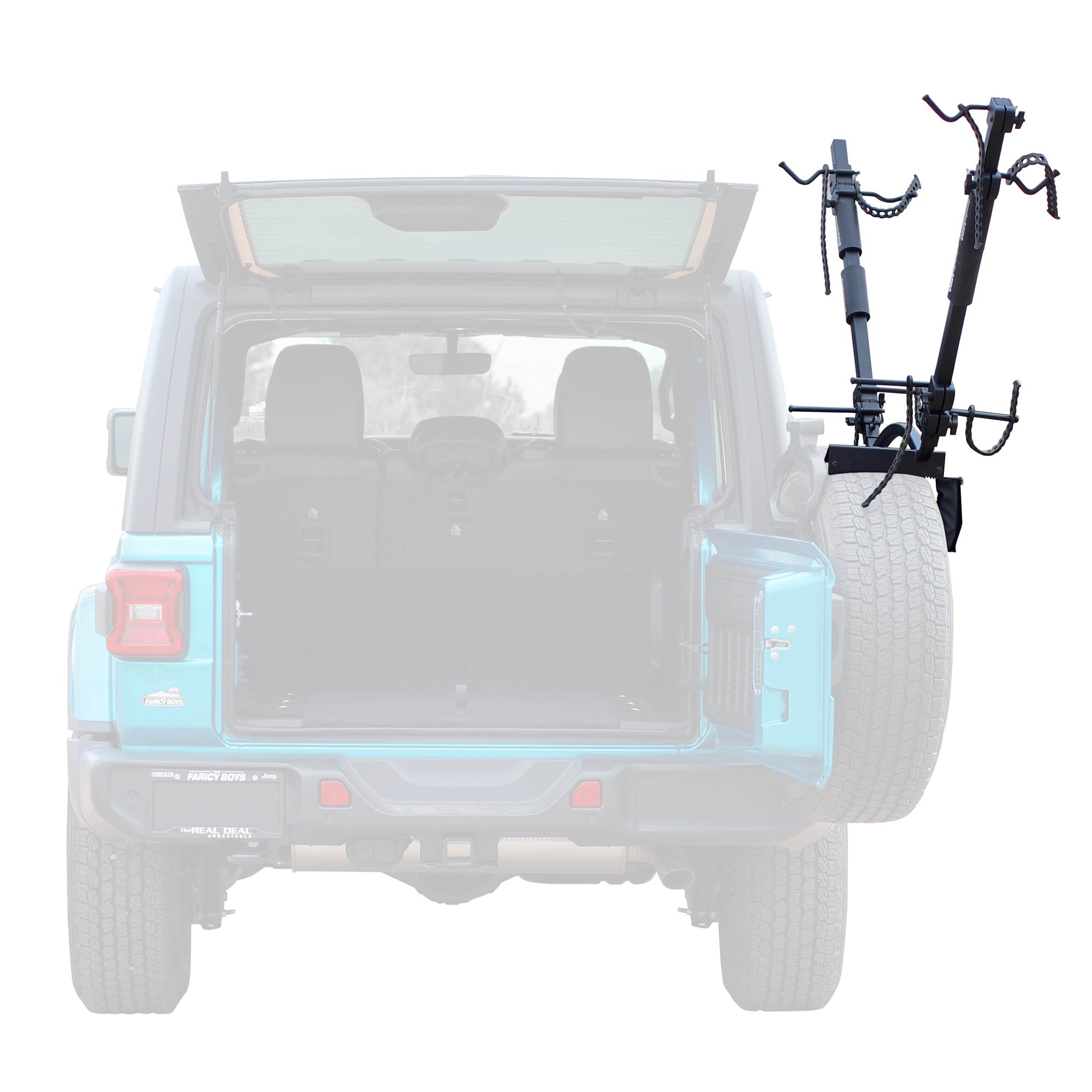 TireBiter 2-Bike Spare Tire Mount - Let's Go Aero