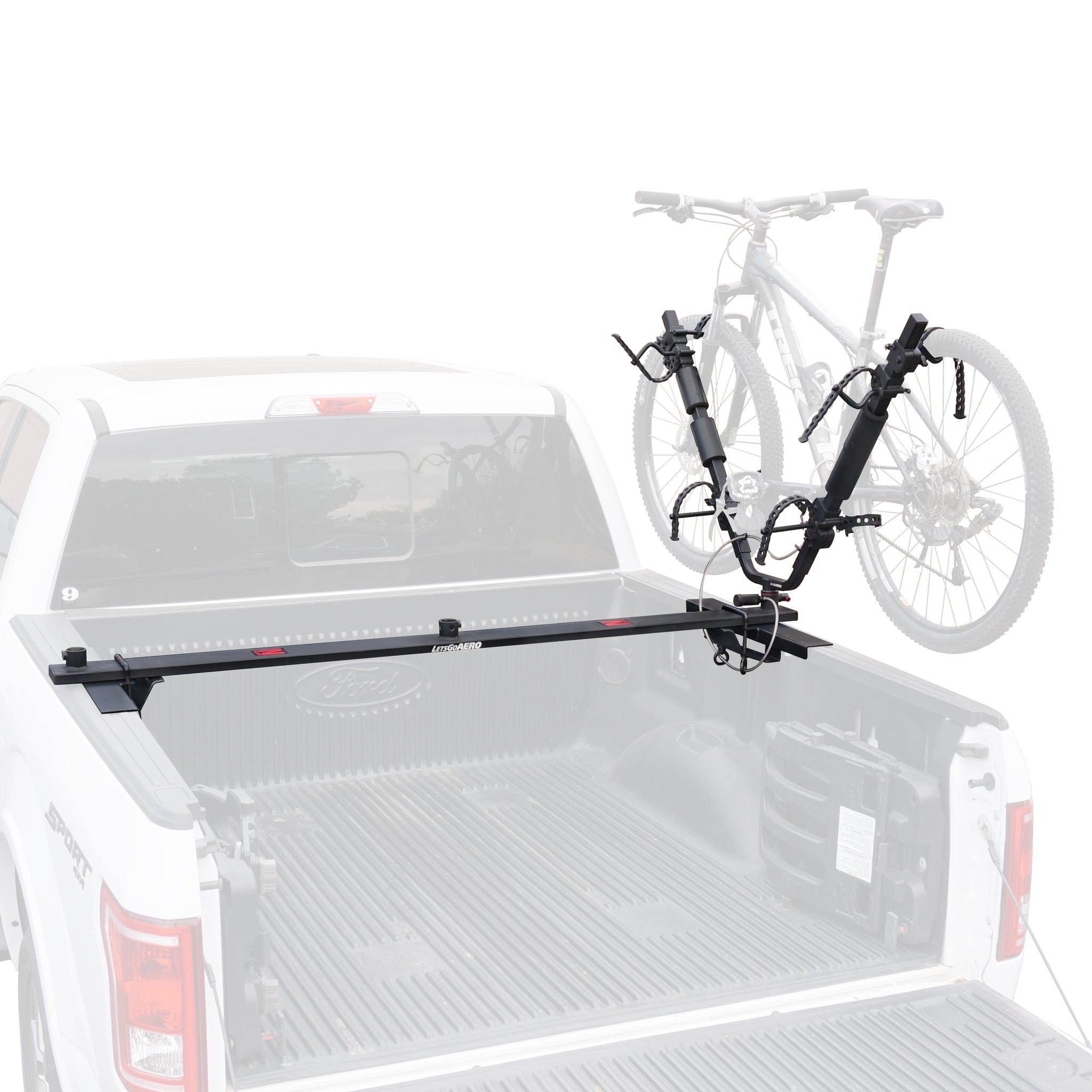 Full Nelson on Truck Bed with One Bike