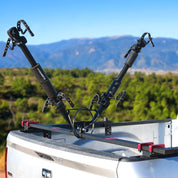 Three-Quarter Nelson 2-Bike Expandable Truck Bed Carrier - Let's Go Aero