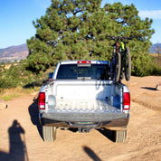 Three-Quarter Nelson 2-Bike Expandable Truck Bed Carrier - Let's Go Aero