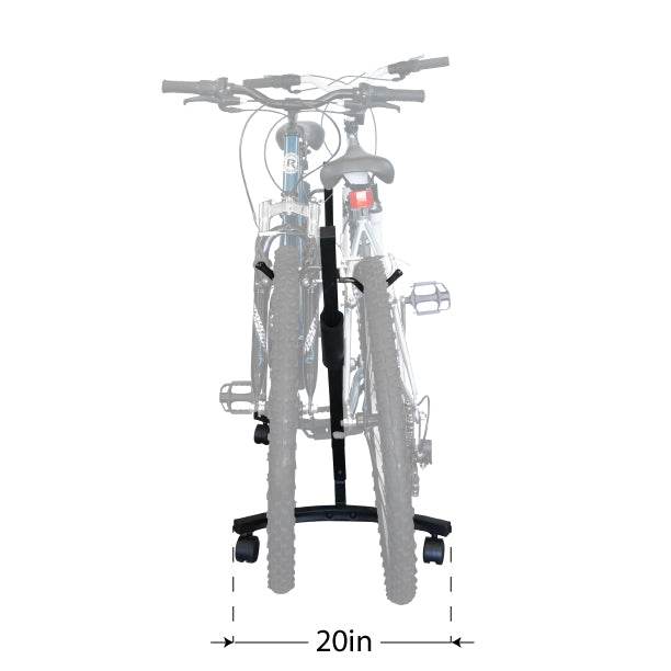 V-Tree 2 Two Bike Mobile Storage Rack