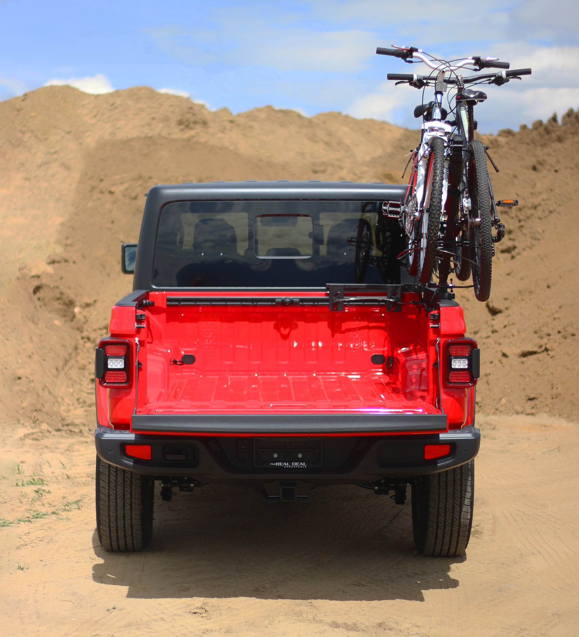 Half Nelson Channel 2-Bike Truck Bed Mount V-Rack - Let's Go Aero