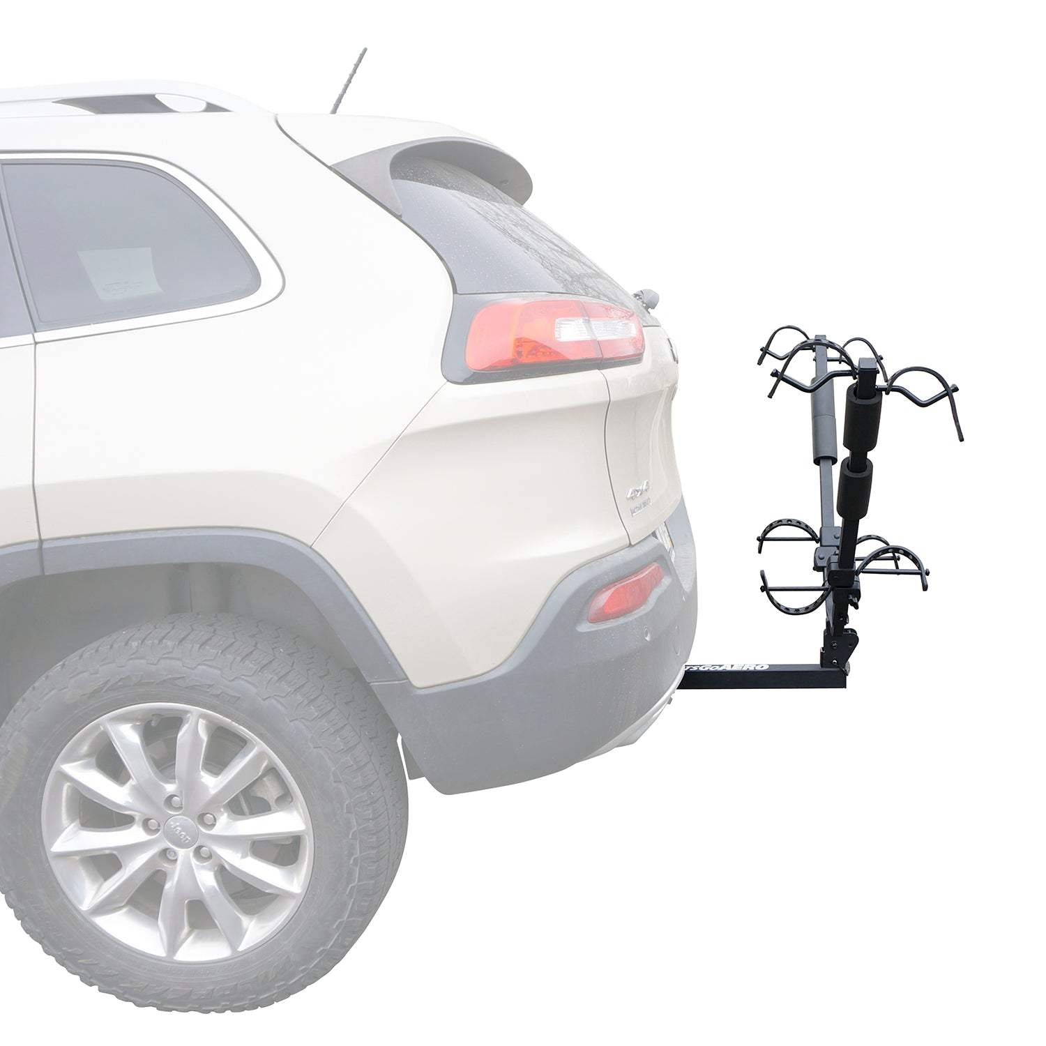 BikeWing V4 - Folding Tilt Up 2+2 Four Bike Hitch Rack