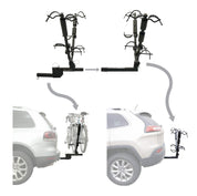 BikeWing V4 - Folding Tilt Up 2+2 Four Bike Hitch Rack - Let's Go Aero