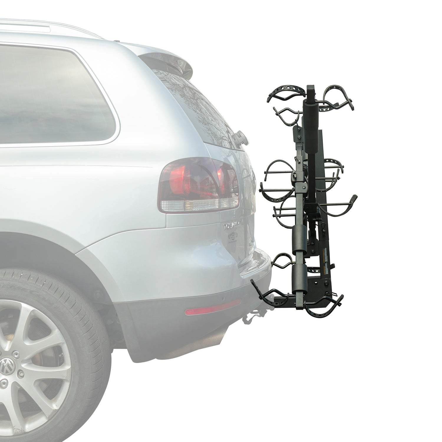 BikeWing V4 - Folding Tilt Up 2+2 Four Bike Hitch Rack - Let's Go Aero
