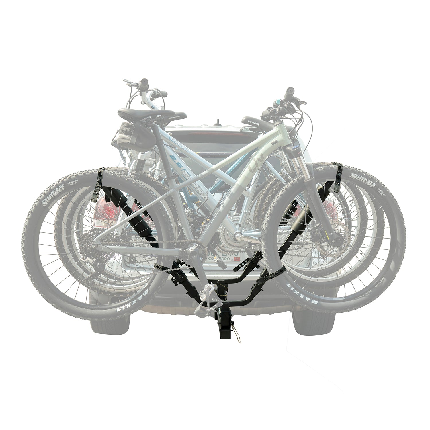 BikeWing V4 - Folding Tilt Up 2+2 Four Bike Hitch Rack