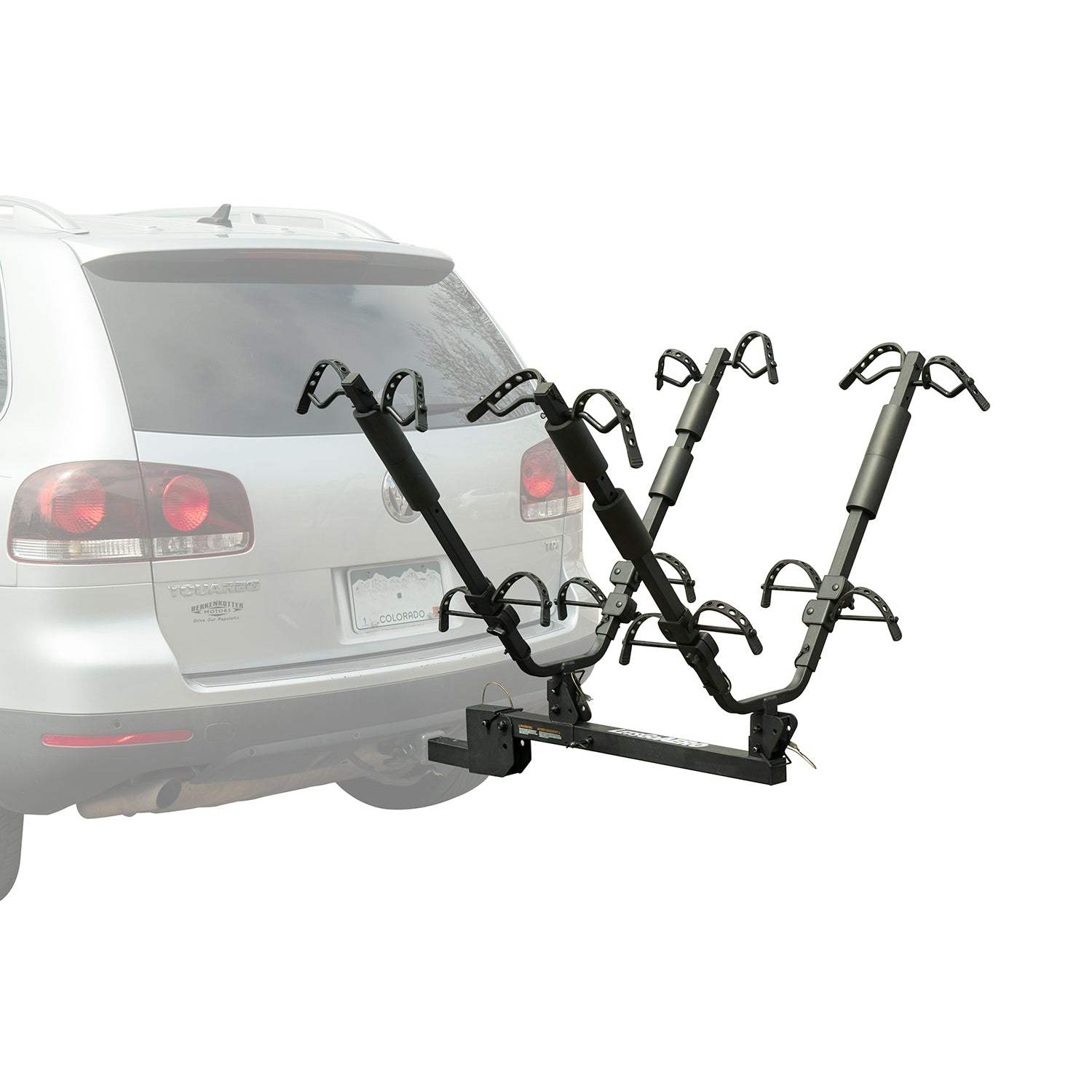 BikeWing V4 - Folding Tilt Up 2+2 Four Bike Hitch Rack - Let's Go Aero