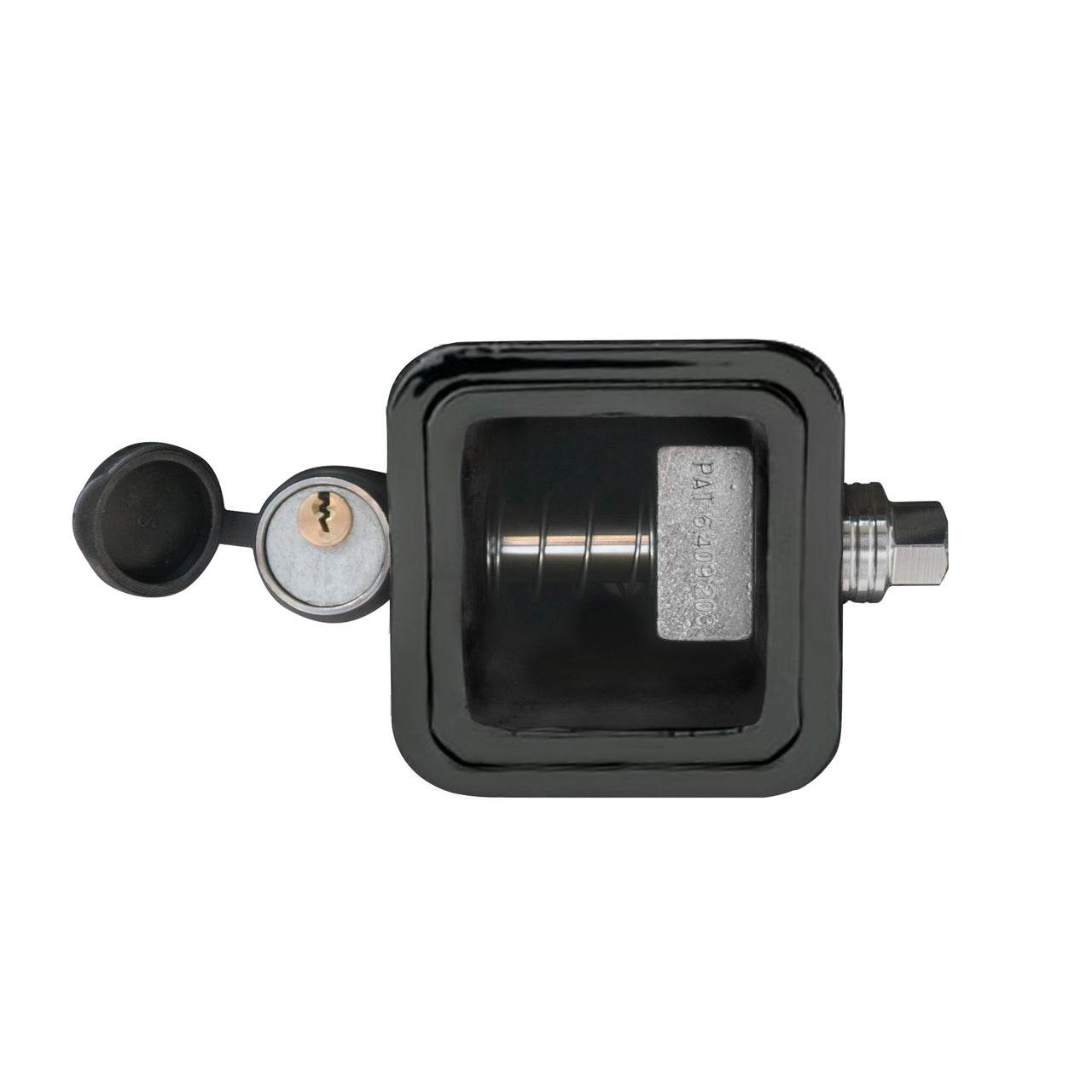 TOW IT Long Span 3.875" Key Lock Pin – Class II-IV Tow Hitch, Chrome, 2 Keys, AX883338