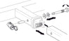 Silent Hitch Pin®: 5/8'' Press-On Locking Anti-Rattle for 2.5'' Hitches