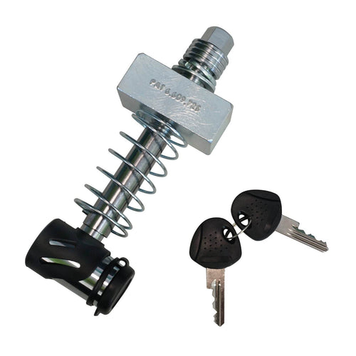 Locking Silent Hitch Pin - 2.5in