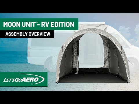 Moon Unit Shelter & Tailgate Tent: RV Van Edition – Let's Go Aero