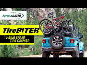 TireBiter 2-Bike Spare Tire Mount